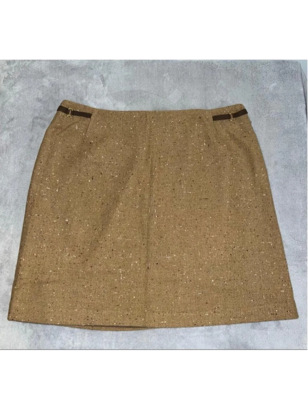 BARAMI COUTURE Tweed Mini Skirt 12